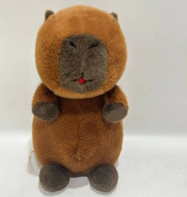 2024 Yeni Oturan Capybara Doldurulmuş Oyuncak Özelleştirilmiş Canlı Plüş BSCI Denetimi